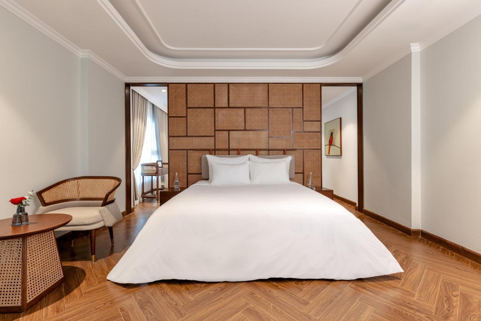 La Siesta Classic Hang Thung Hanoi Eksteriør bilde A bedroom at the hotel