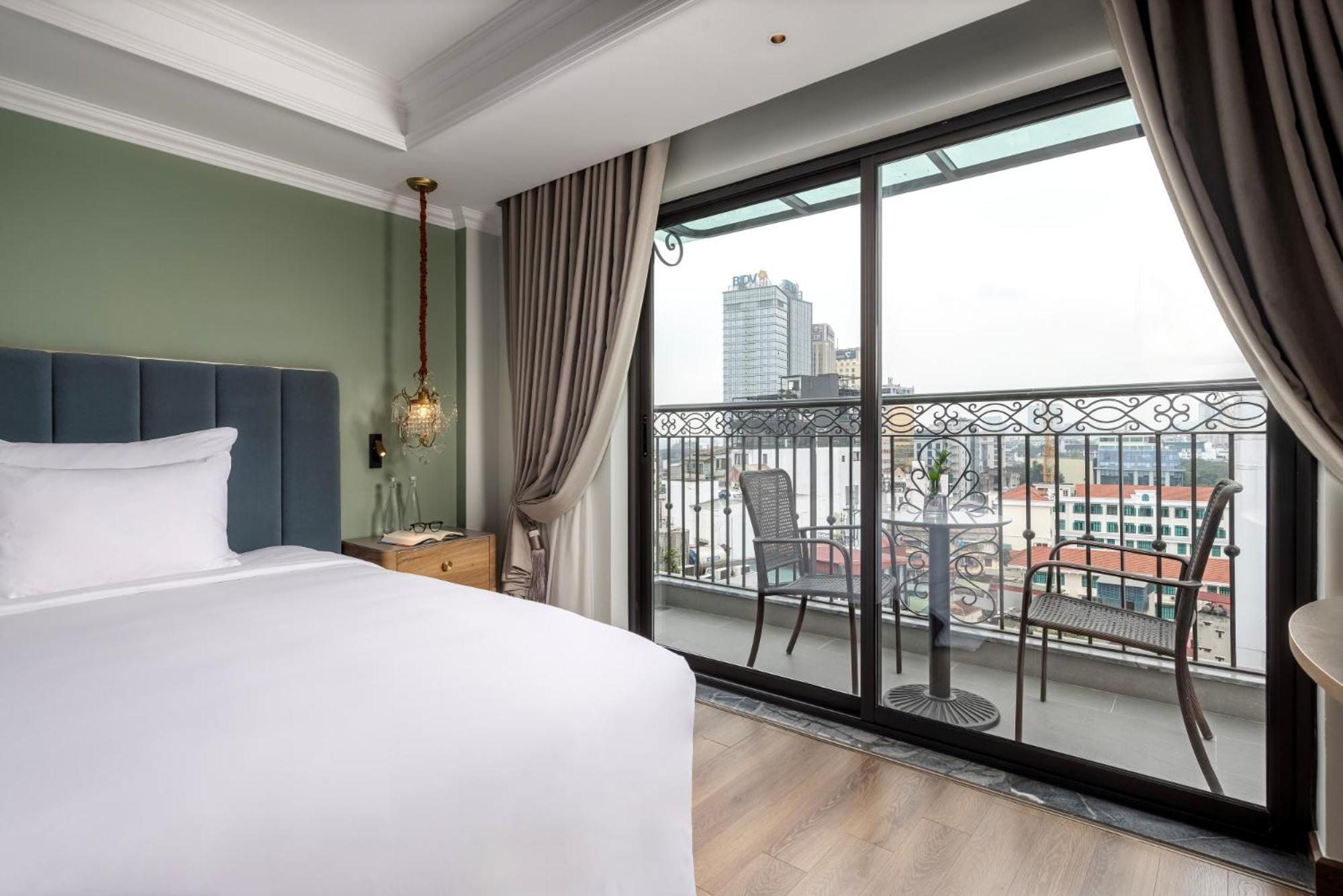 La Siesta Classic Hang Thung Hanoi Eksteriør bilde Deluxe Room with Balcony