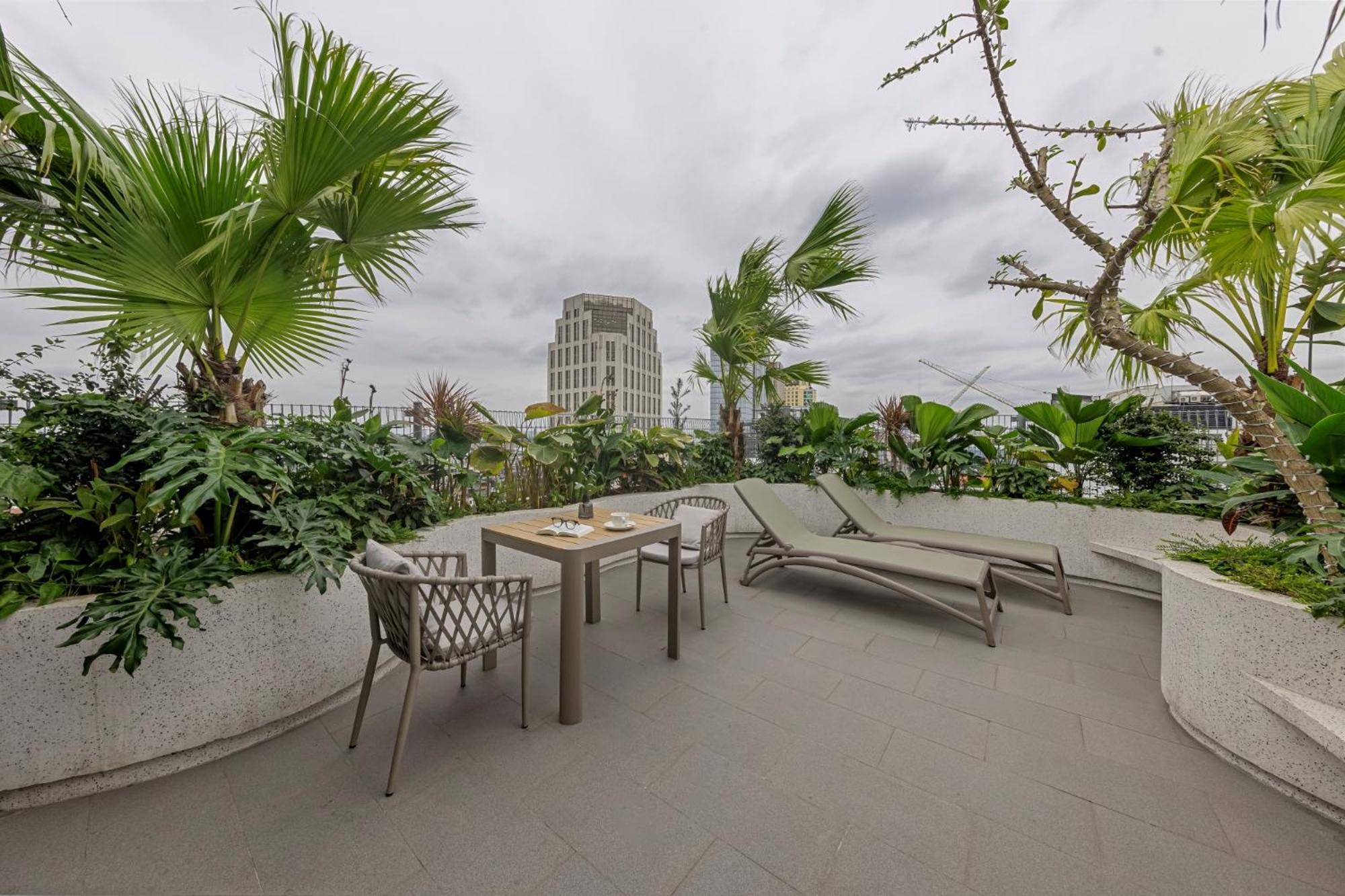 La Siesta Classic Hang Thung Hanoi Eksteriør bilde Rooftop garden