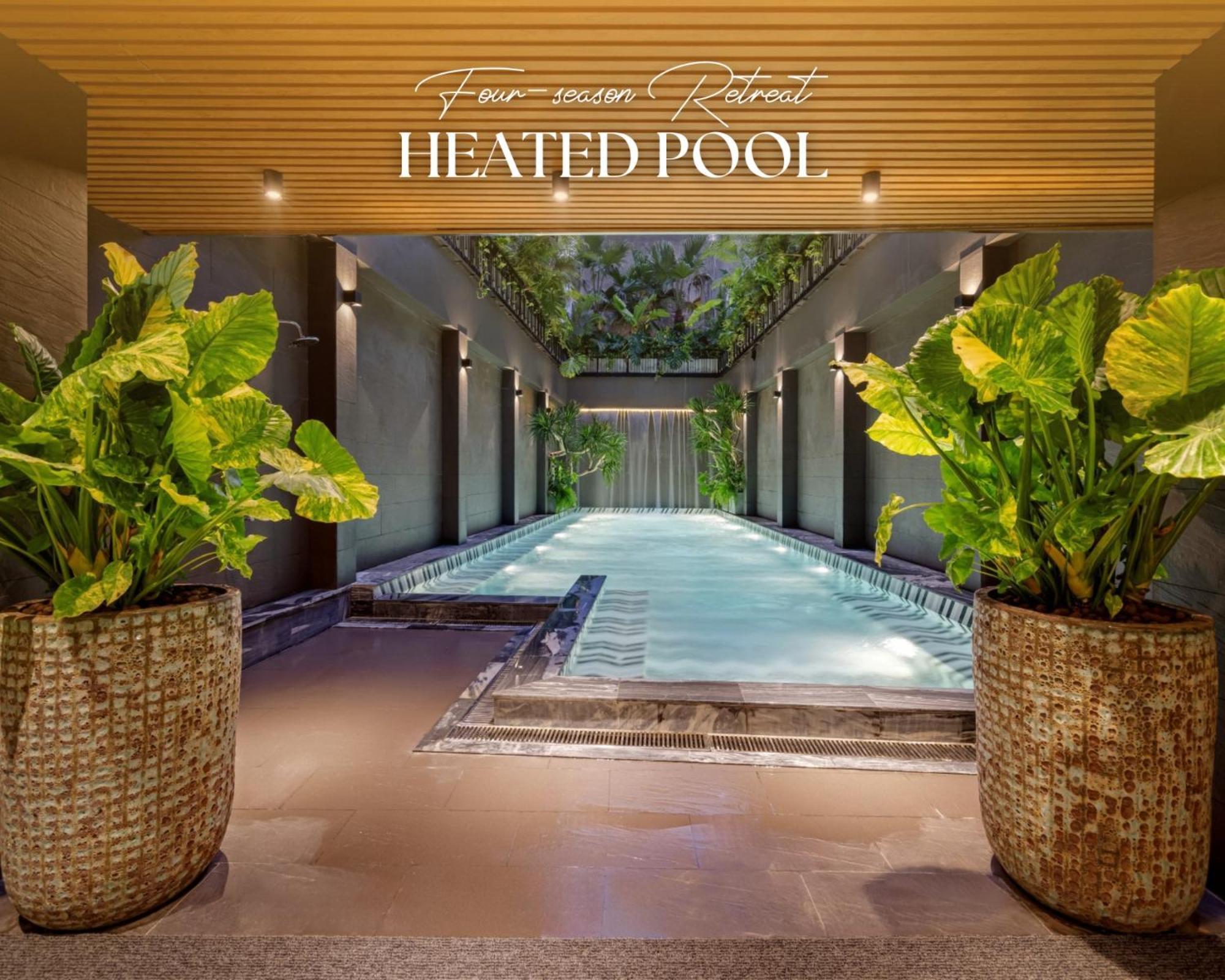 La Siesta Classic Hang Thung Hanoi Eksteriør bilde The heated pool at the hotel